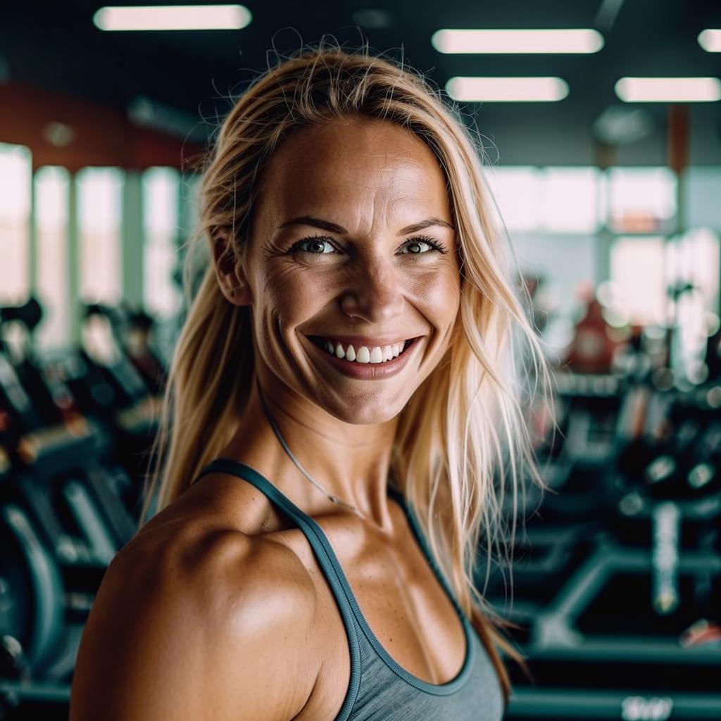 Porträtt av tränare Sofia Ekström